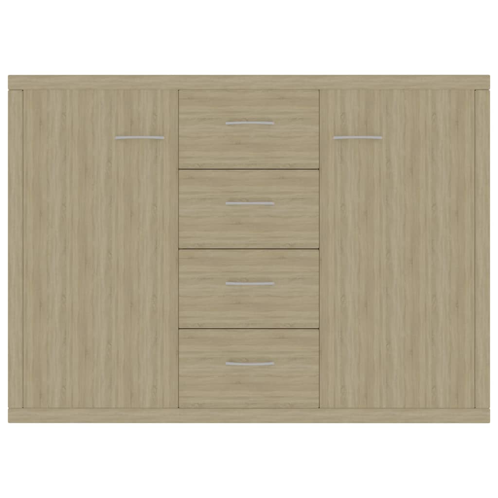Aparador 88x30x65 cm contraplacado cor carvalho sonoma