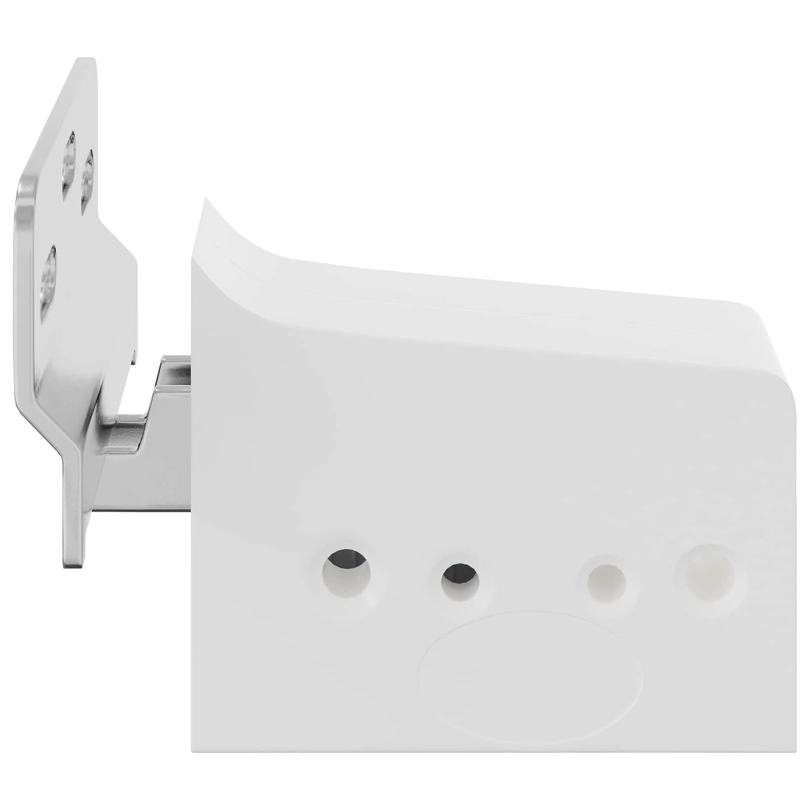 Suporte de armário suspenso 261 unid. branco 70 x 48 x 19 mm