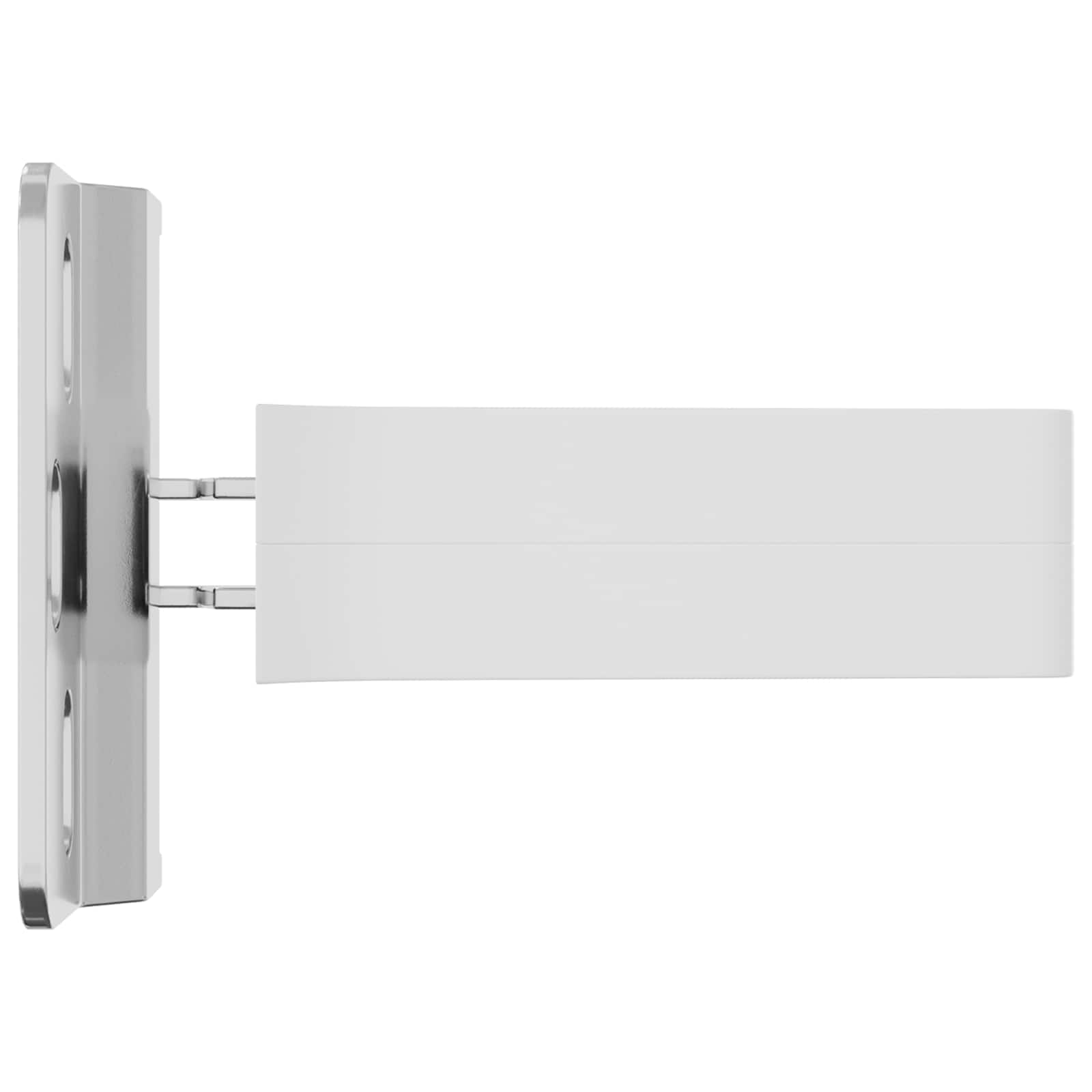 Suporte de armário suspenso 261 unid. branco 70 x 48 x 19 mm