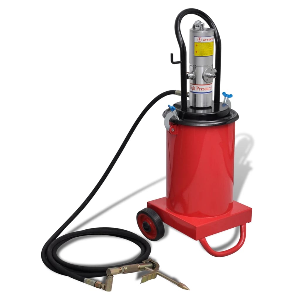 Injector a ar pneumático de massa lubrificante 12 l