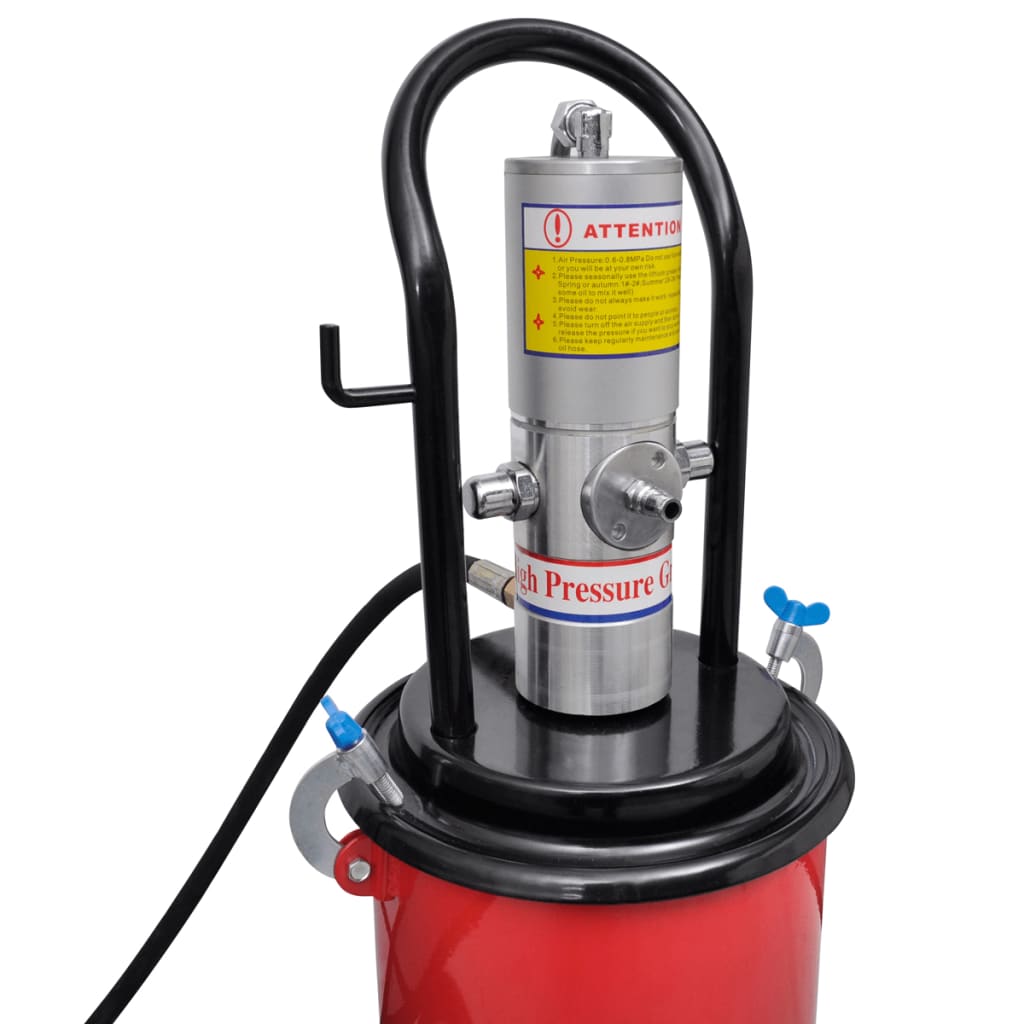 Injector a ar pneumático de massa lubrificante 12 l