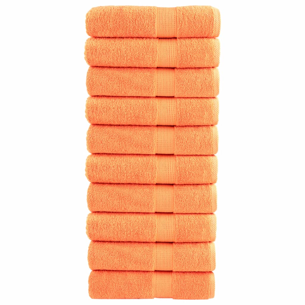 Toalhas de banho premium solund 10pcs 100x150 cm 600 gsm verde