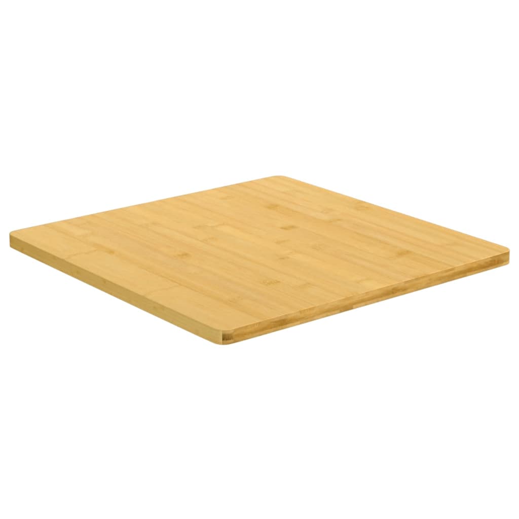 Tampo de mesa 40x40x1,5 cm bambu