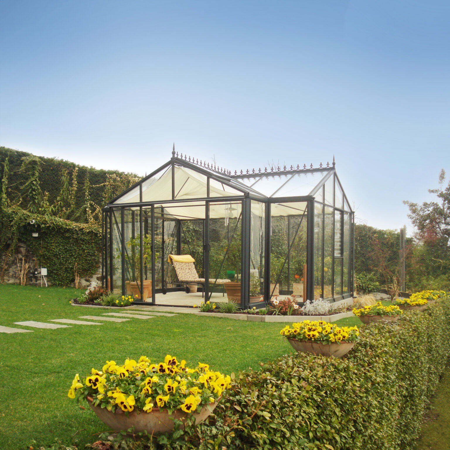 Estufa de Vidro Matrix – 17,3 a 26,45 m²