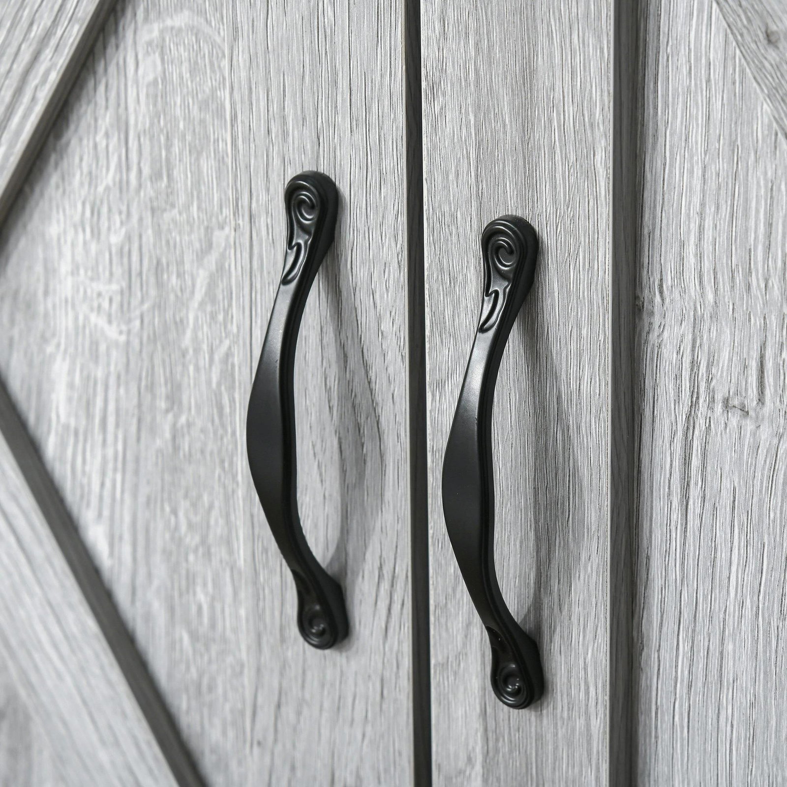 Aparador de Cozinha com 1 Gaveta e Prateleira Interior Ajustável Móvel Auxiliar Decorativo para Sala de Jantar Sala de Estar 80x