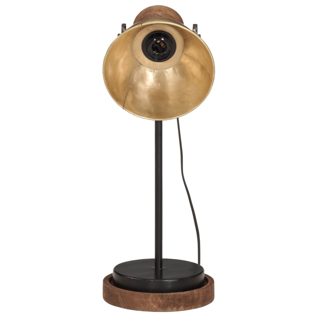 Candeeiro de secretária 25 w 17x17x50 cm e27 bronze antigo