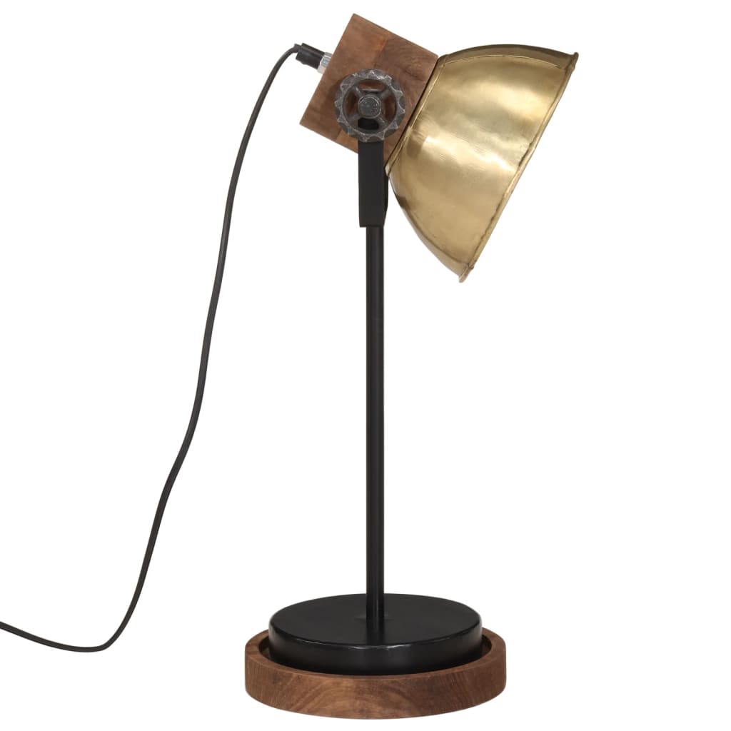 Candeeiro de secretária 25 w 17x17x50 cm e27 bronze antigo