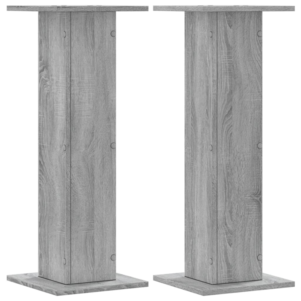 Suportes p/ plantas 2 pcs 30x30x80 cm derivados de madeira