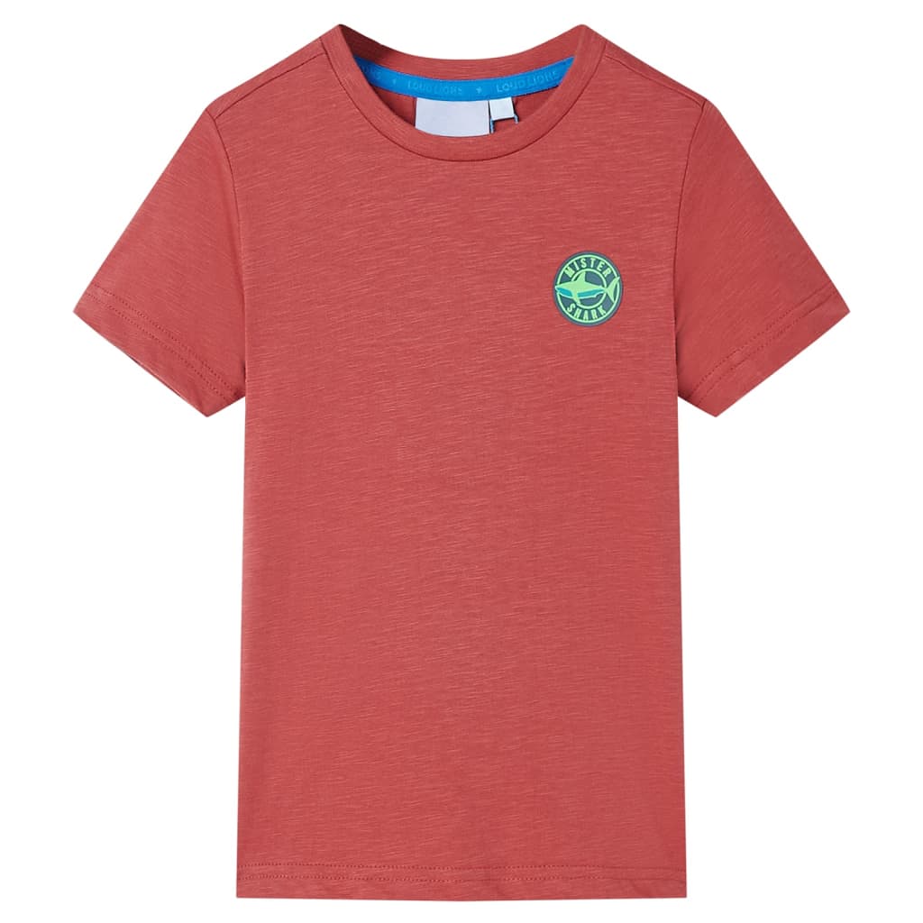 T-shirt de criança cor paprika 104