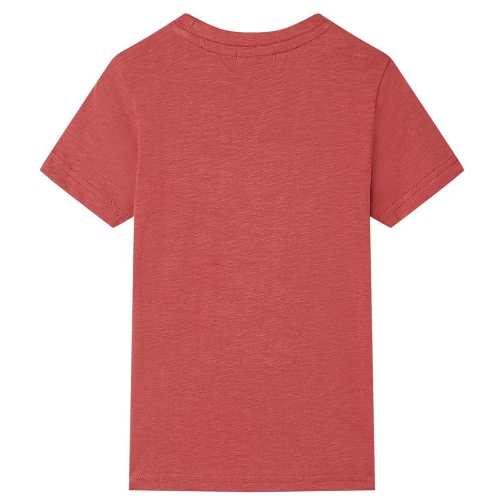 T-shirt de criança cor paprika 104