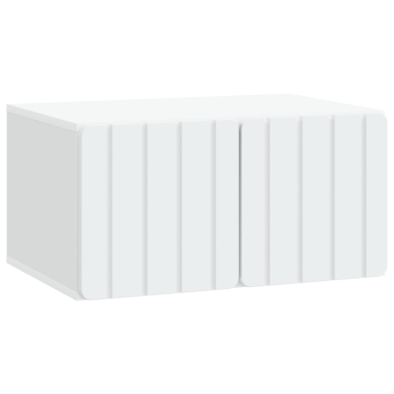 Gabinete de TV de parede 59,5 x 41 x 30 cm branco