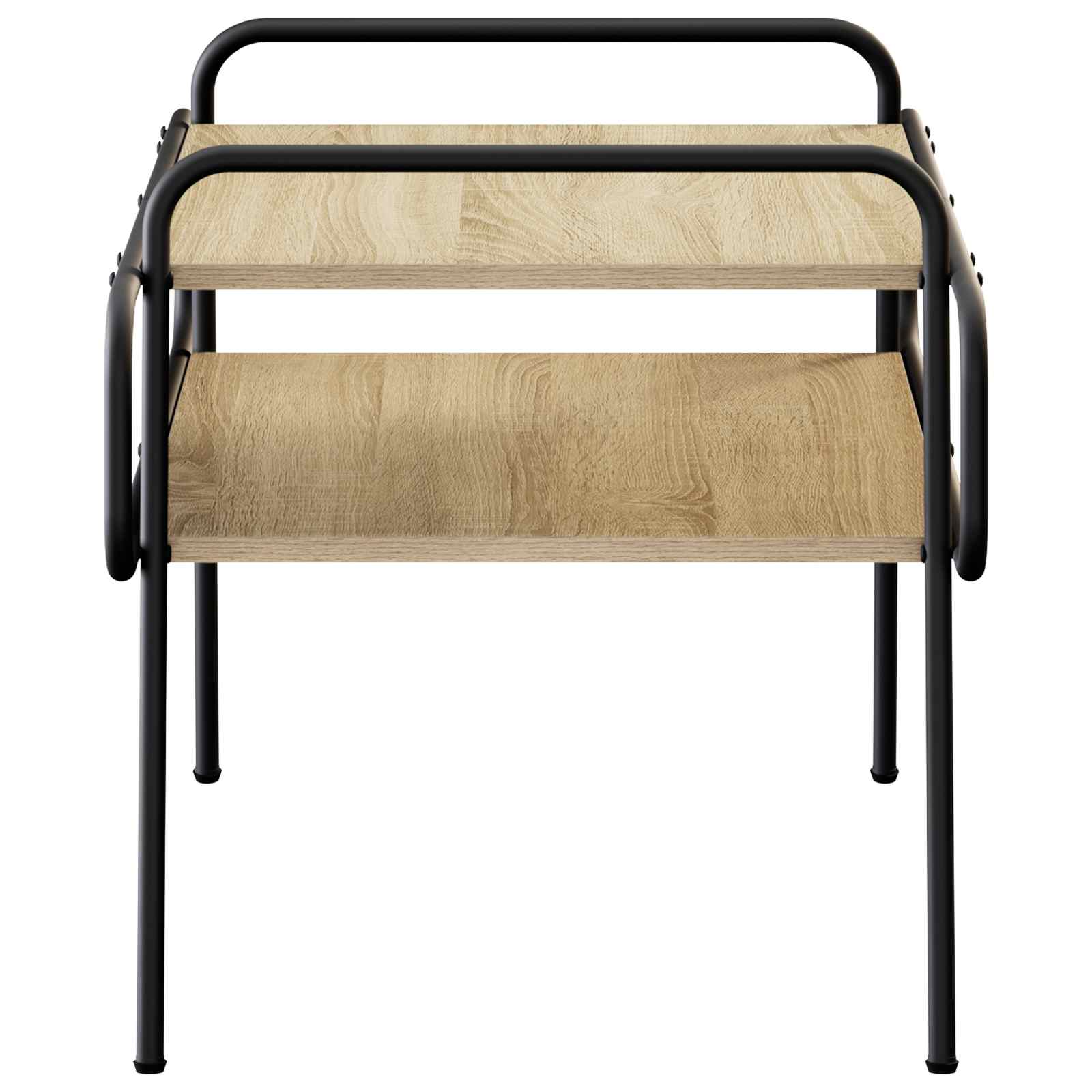 Mesa de centro carvalho sonoma 70 x 50 x 51 cm