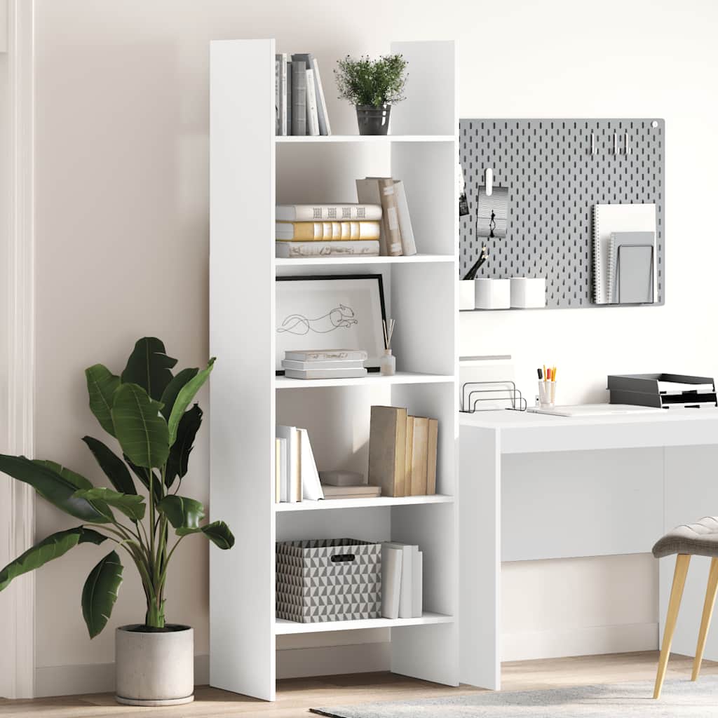 Estante 60x35x180 cm contraplacado branco