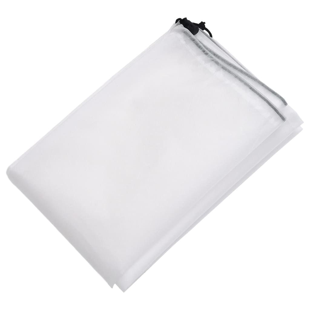 Coberturas para plantas com cordão 4 pcs 70 g/m² 0,8x0,8 m