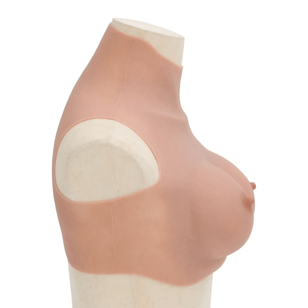 Peitoral de silicone natural copa d