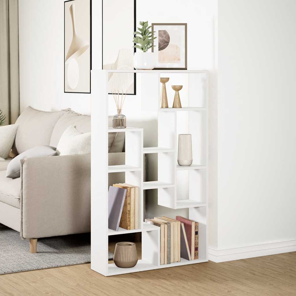 Estante 72x20x120,5 cm derivados de madeira branco