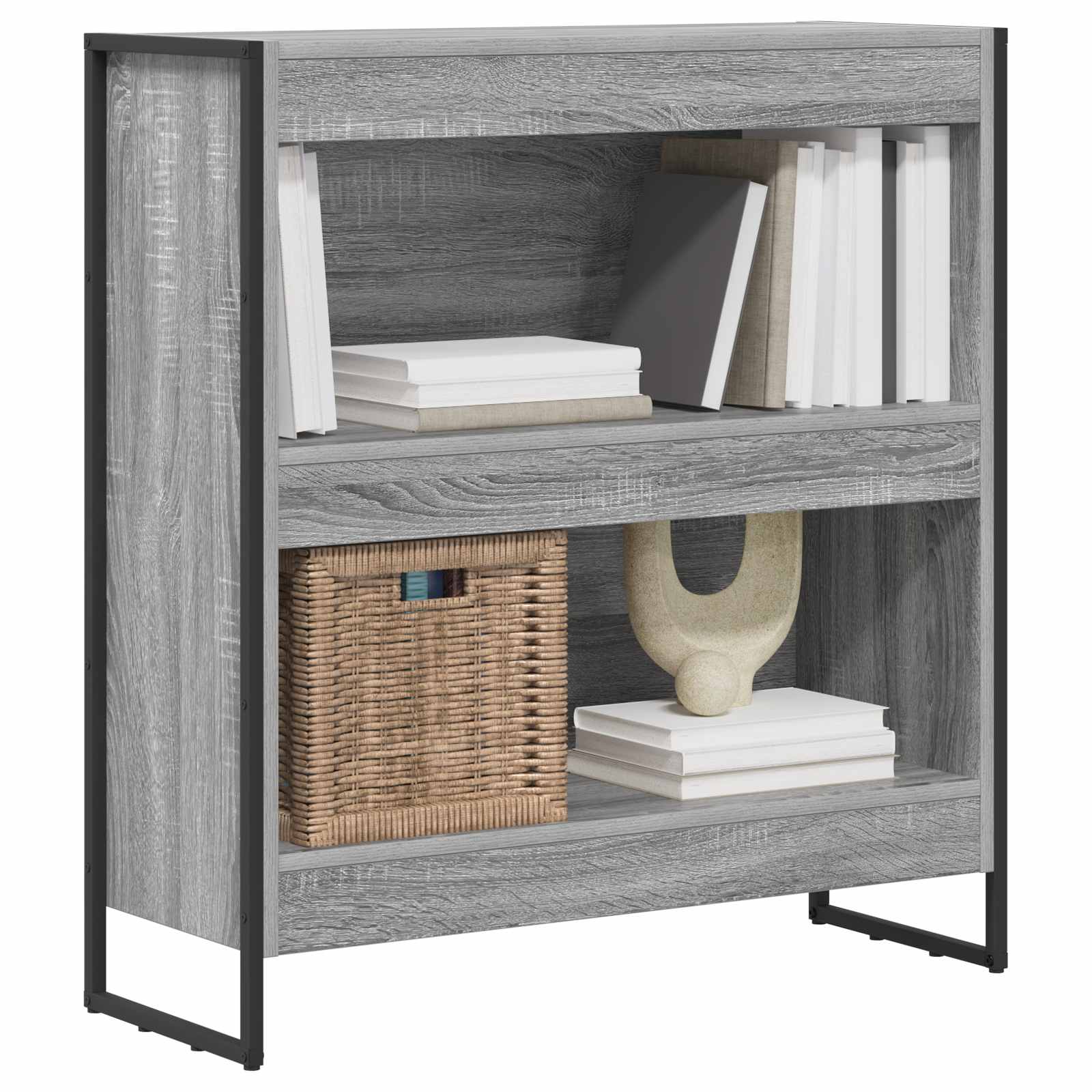 Gabinete de livros 80 x 30 x 86,5 cm derivados de madeira