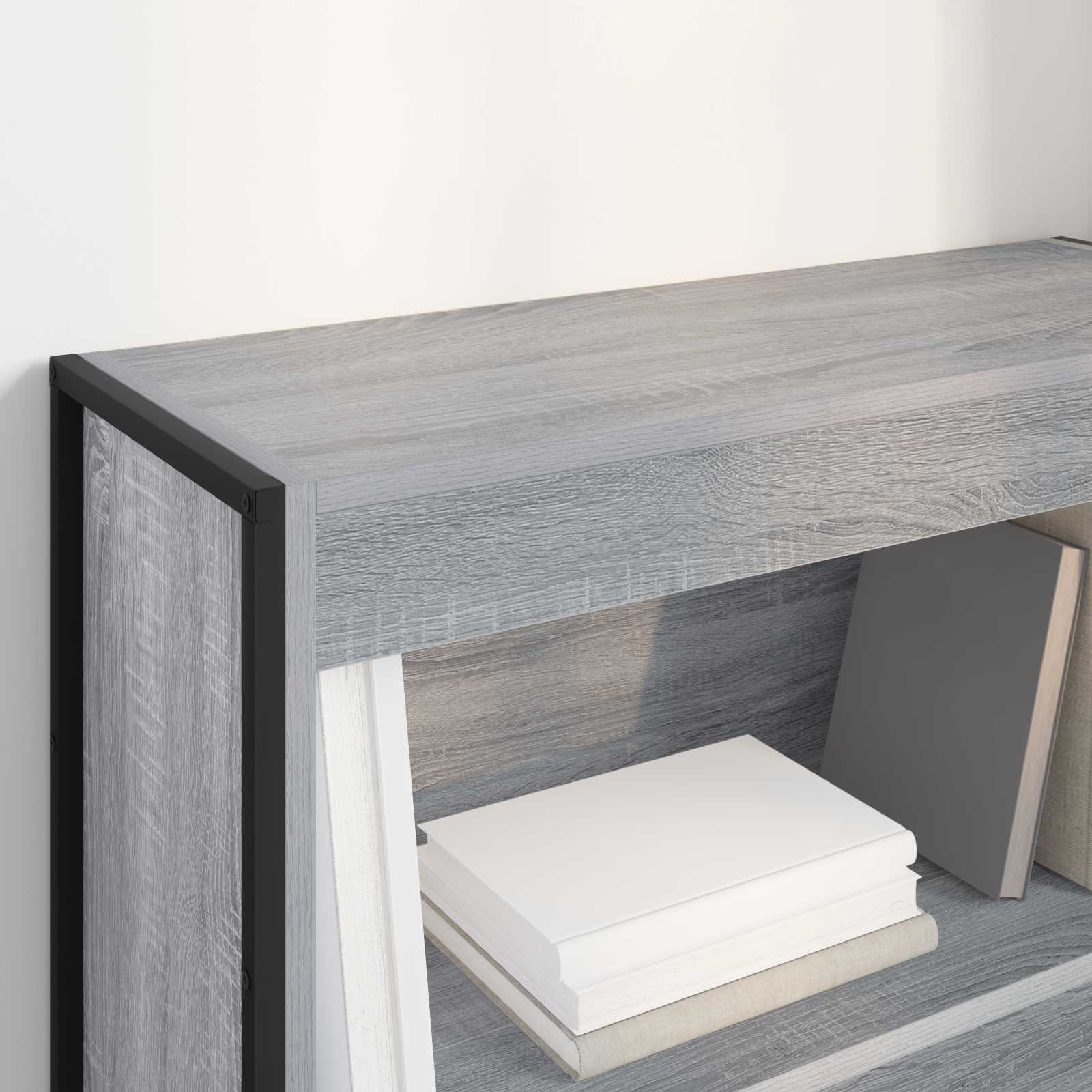 Gabinete de livros 80 x 30 x 86,5 cm derivados de madeira