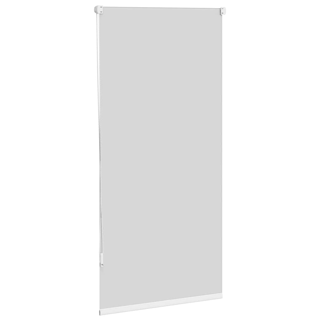 Cortina de rolo blackout, 64,4 x 120 cm, largura do tecido 60 cm, branca.
