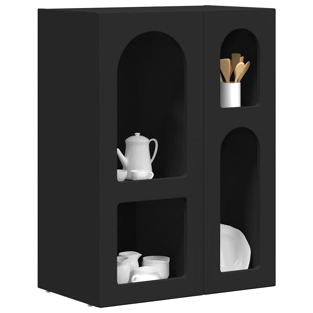 Buffet elst preto 59 x 35 x 80.5 cm derivados de madeira
