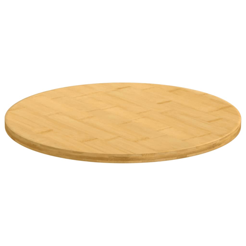 Tampo de mesa ø50x1,5 cm bambu