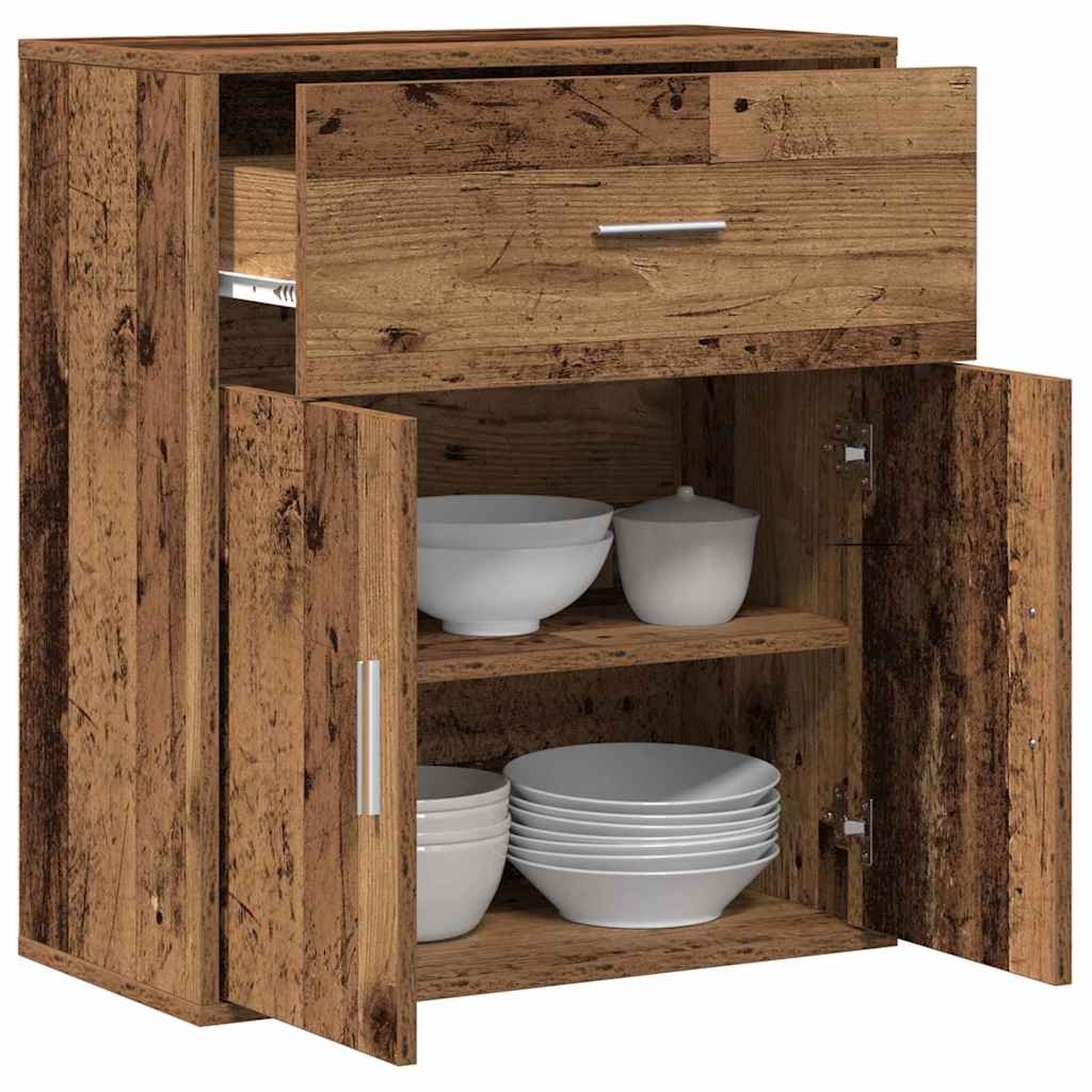 Buffet madeira antiga 60 x 31 x 70 cm derivados de madeira