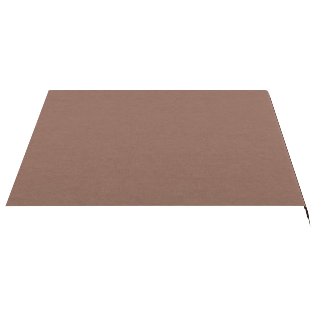 Tecido de substituição para toldo castanho 400x300 cm poliéster