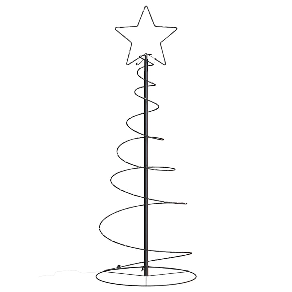 LED árvore de natal 80 leds branco quente 120 cm