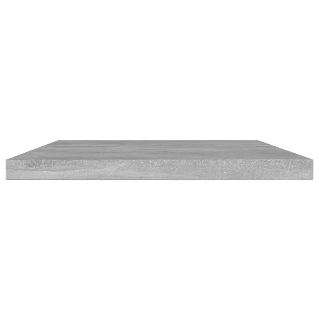 Prateleiras para estante 4 pcs derivados de madeira cinza