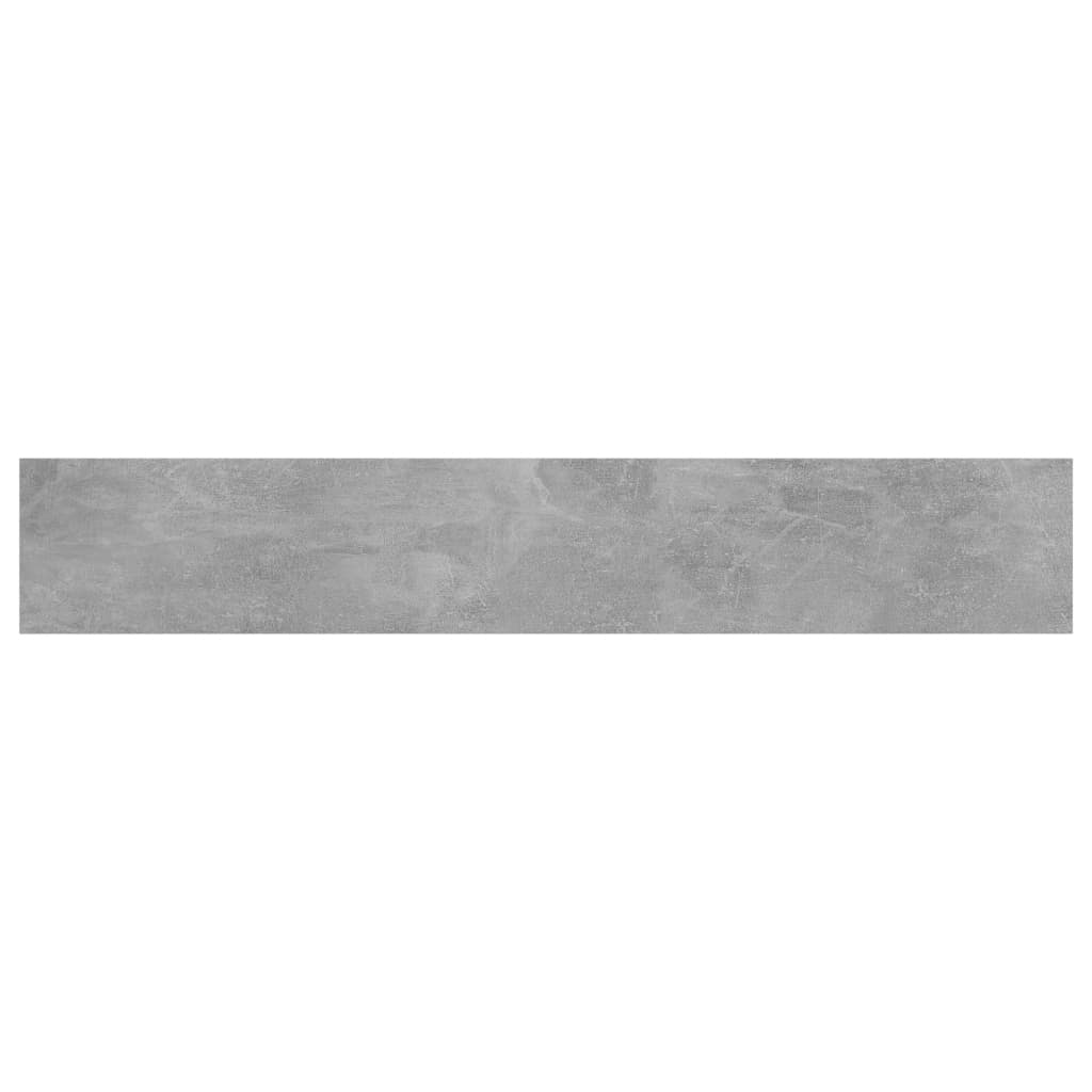 Prateleiras para estante 4 pcs derivados de madeira cinza