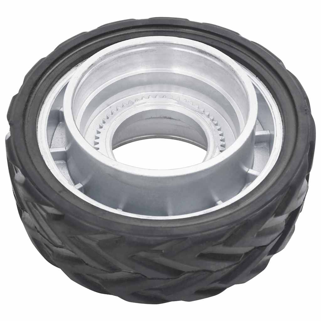 Roda para roda jóquei ø19,5x10 cm alumínio e borracha