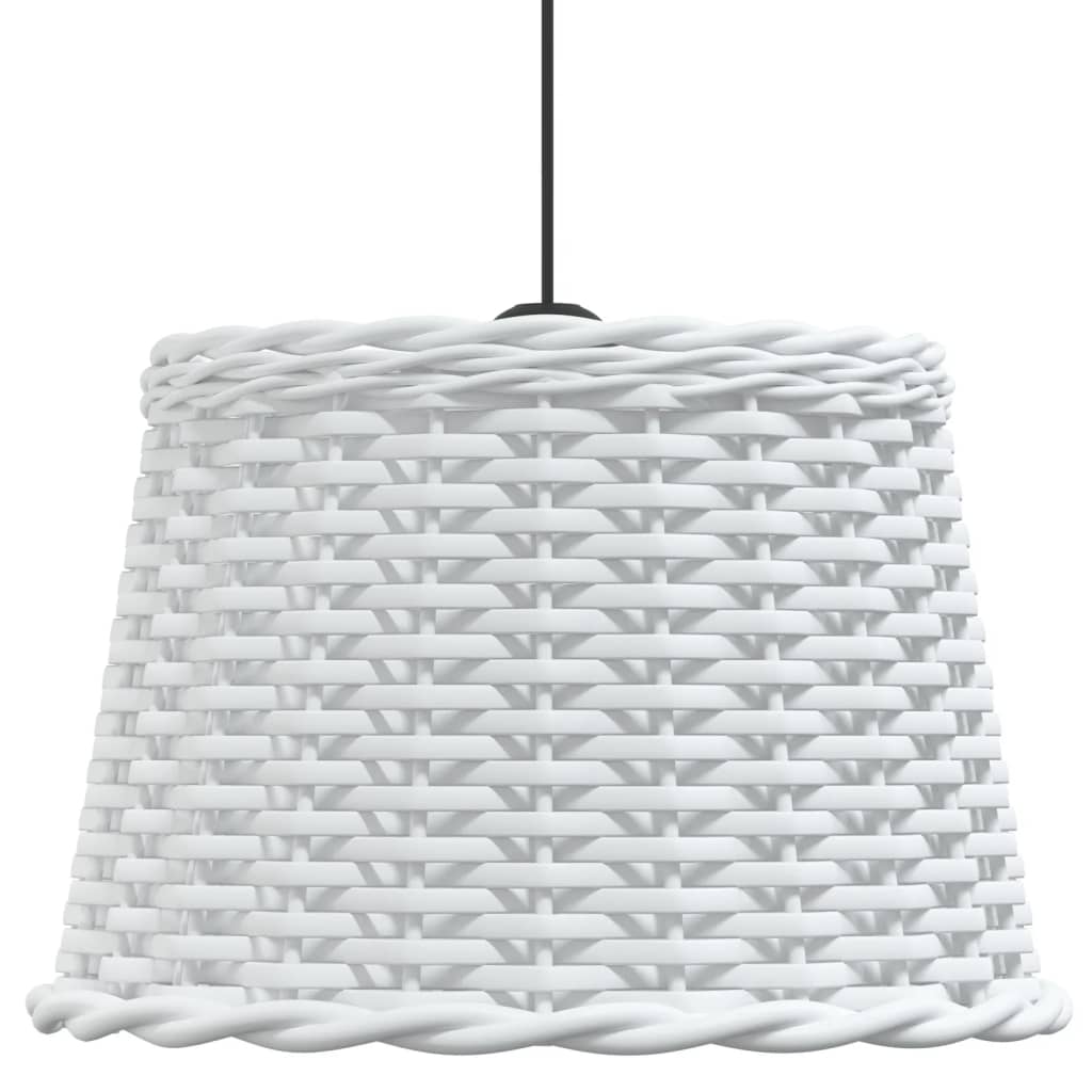Abajur de teto ø40x26 cm vime branco