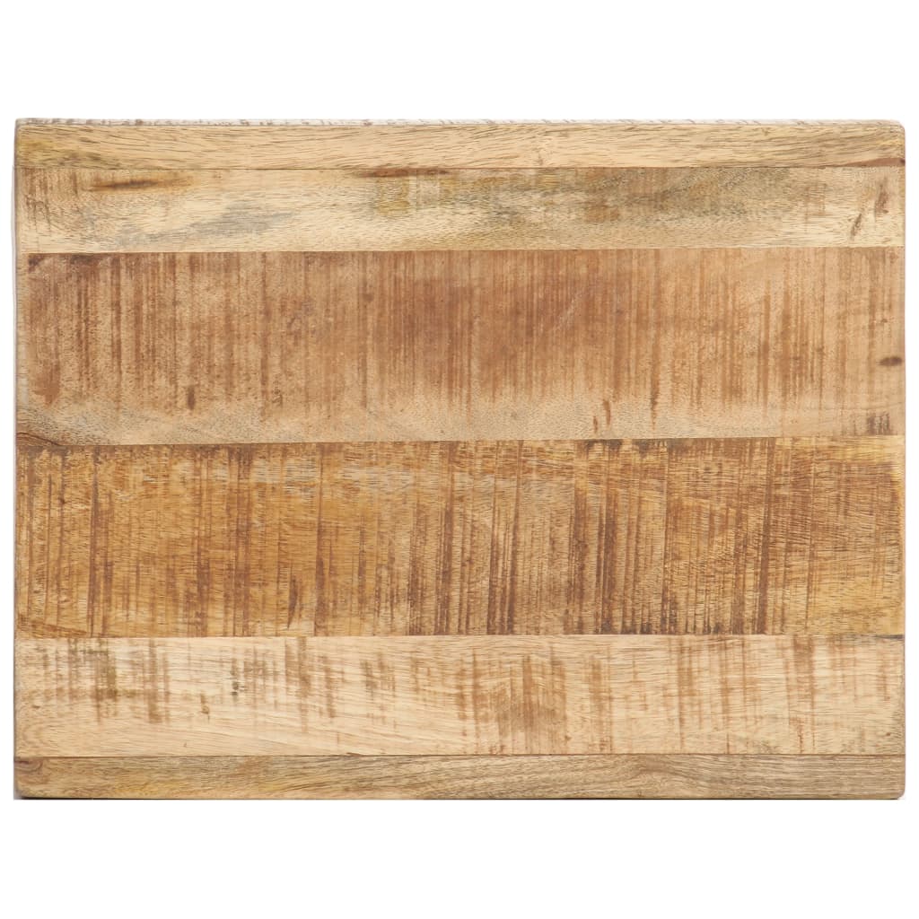 Mesa de apoio 40x30x50 cm madeira de mangueira áspera maciça