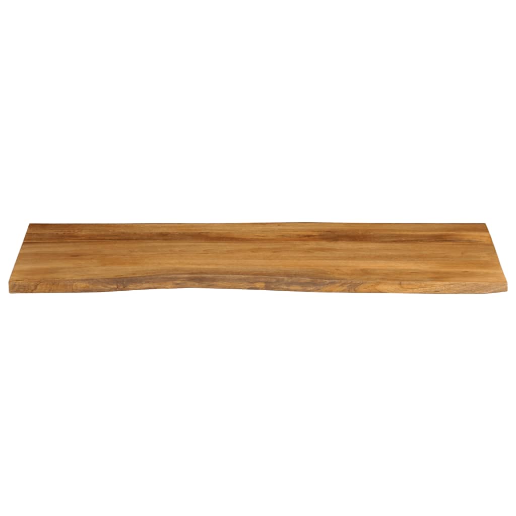 Tampo de mesa c/ borda viva 140x60x2,5 cm mangueira maciça