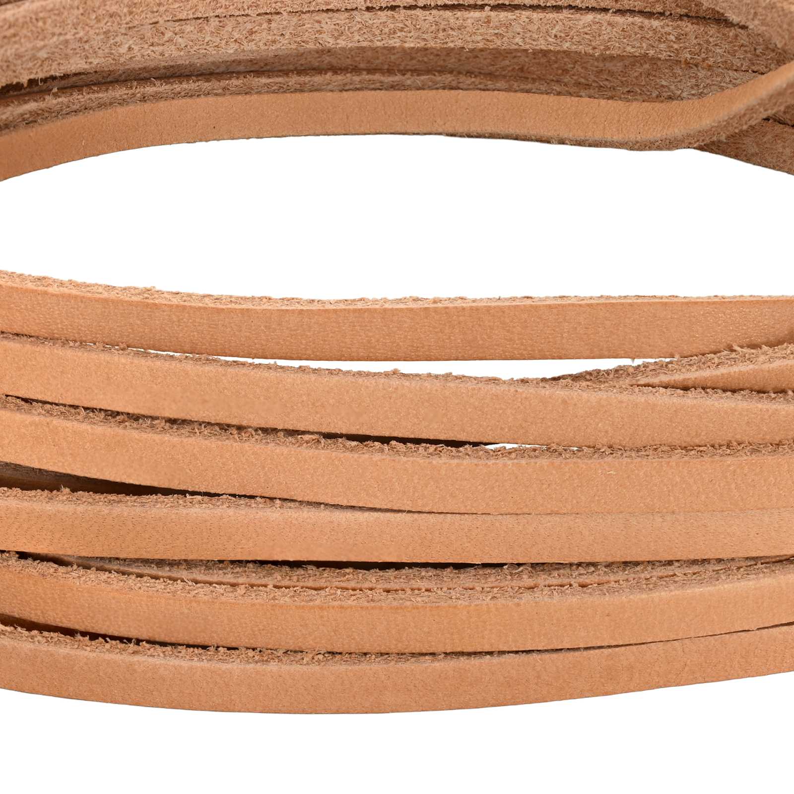 Pulseira de couro marrom claro 500 x 0,3 cm couro