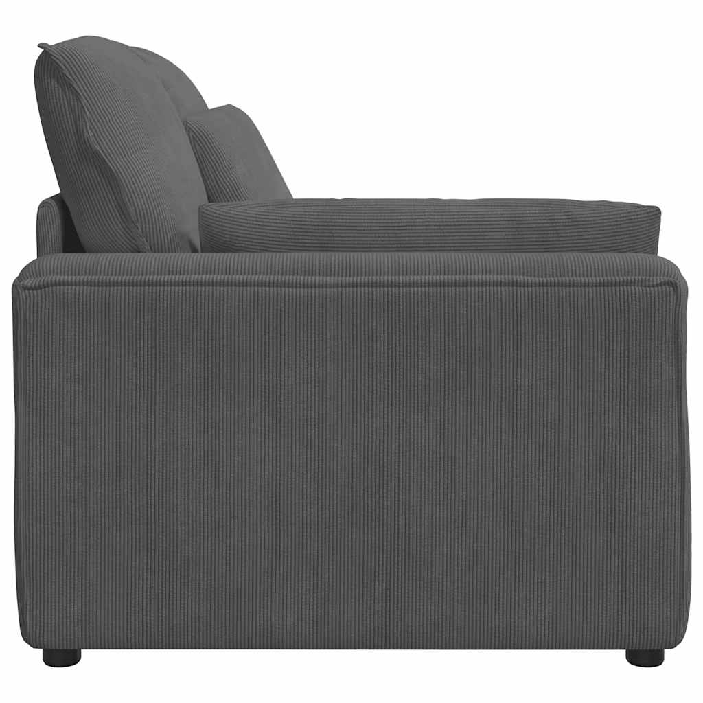 Módulo de sofá modular com braço e almofadões 100 cm