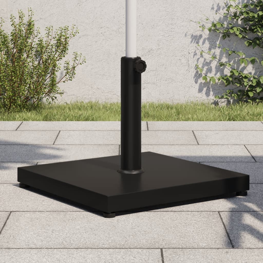 Base de guarda-sol para postes de ø32/38/48 mm 18 kg quadrado