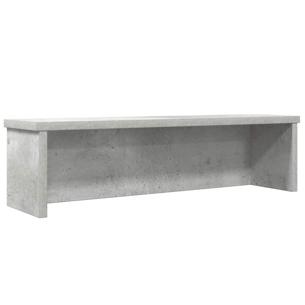 Racks de cozinha empilhável 2 pcs concreto cinza 60x15x16 cm