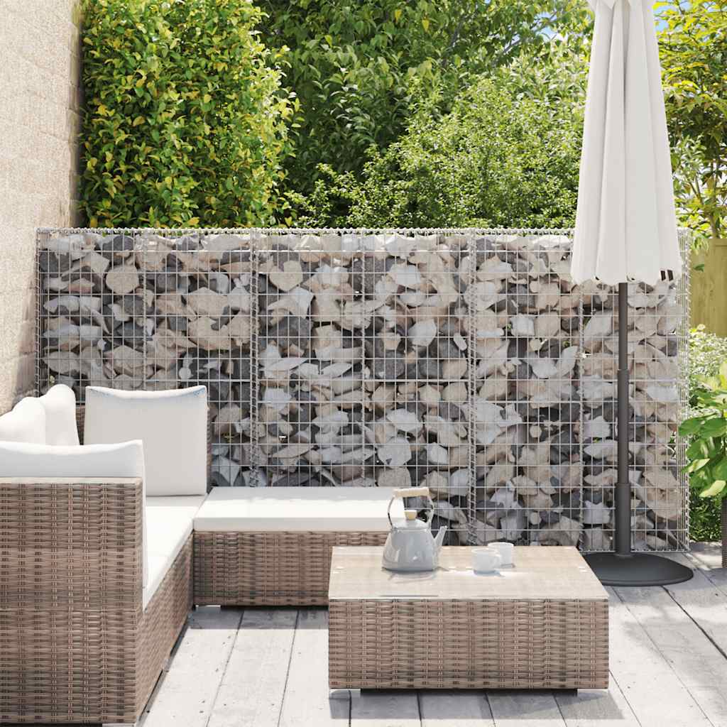 Cesto gabião arame galvanizado 150 x 100 x 30 cm