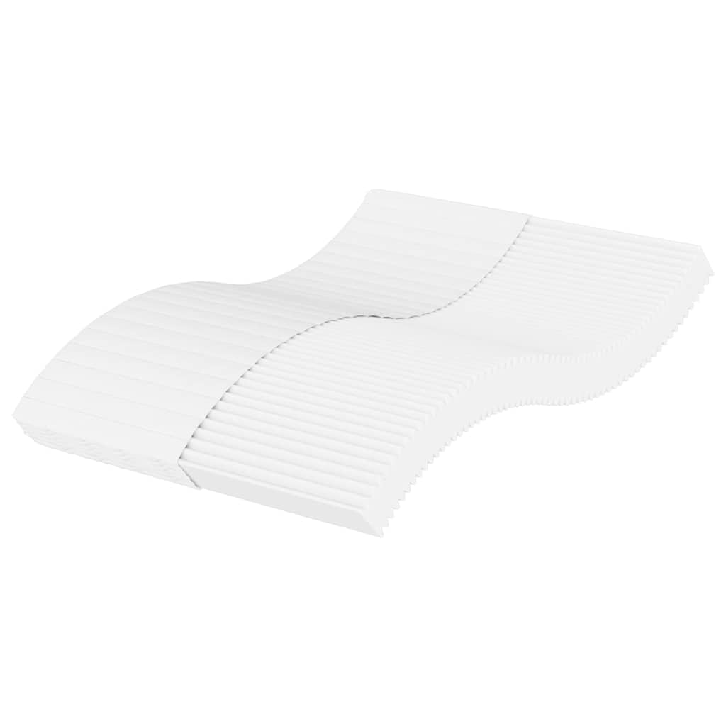 Colchão de espuma 120x220 cm dureza h2 h3 branco