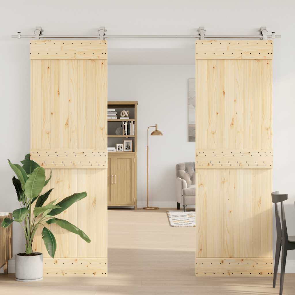 Barn door bypass brackets 4 pcs trilhos redondos aço inoxidável