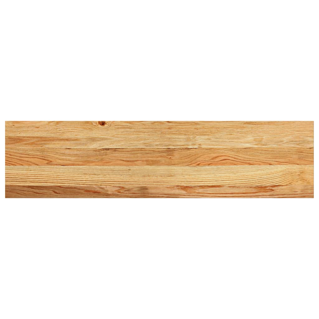 Tapetes de escada 8 pcs 100x30x2 cm carvalho castanho-claro