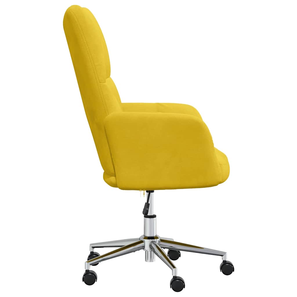 Cadeira de descanso veludo amarelo mostarda