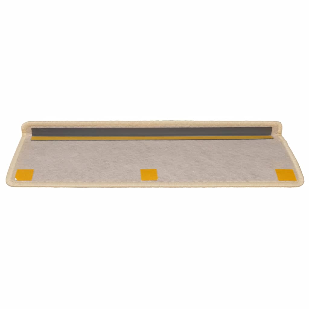 Tapetes escada adesivos aspeto sisal 30 pcs 65x21x4 cm berber