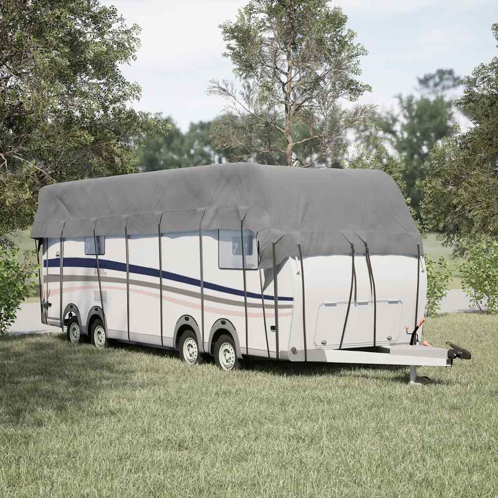 Caravan capa de telhado 900x300 cm tecido não tecido cinzento