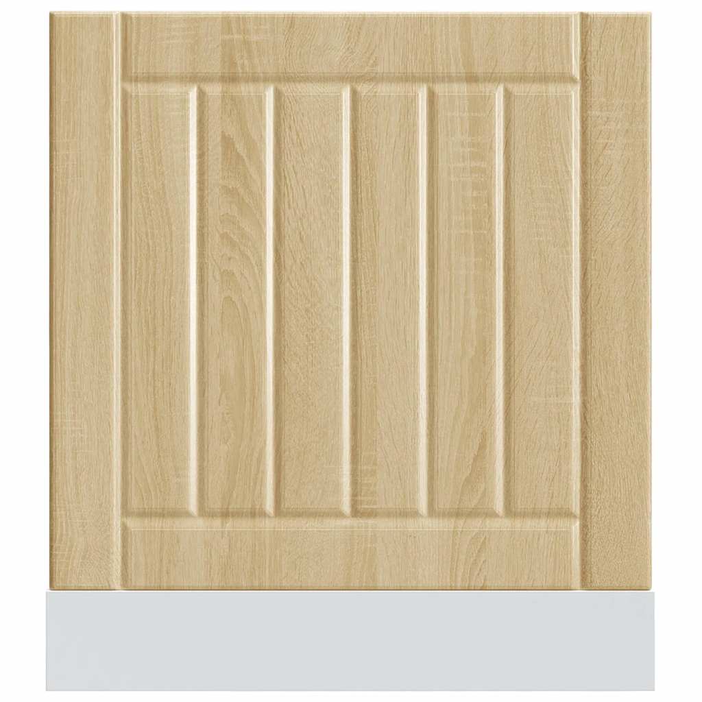 Painel máquina lavar louça lucca deriv. madeira carvalho sonoma