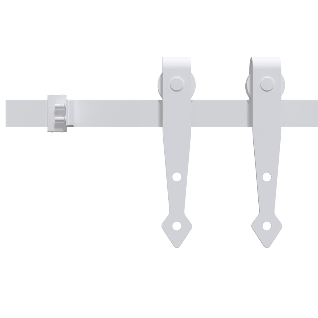 Mini kit para armário deslizante aço carbono 152 cm branco