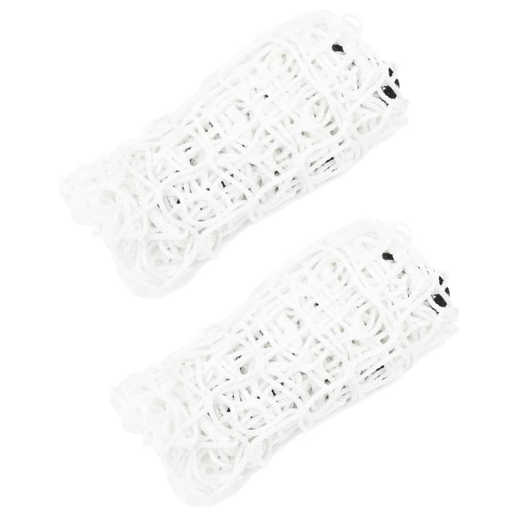 Redes para feno 2 pcs retangular 200x120 cm PP branco