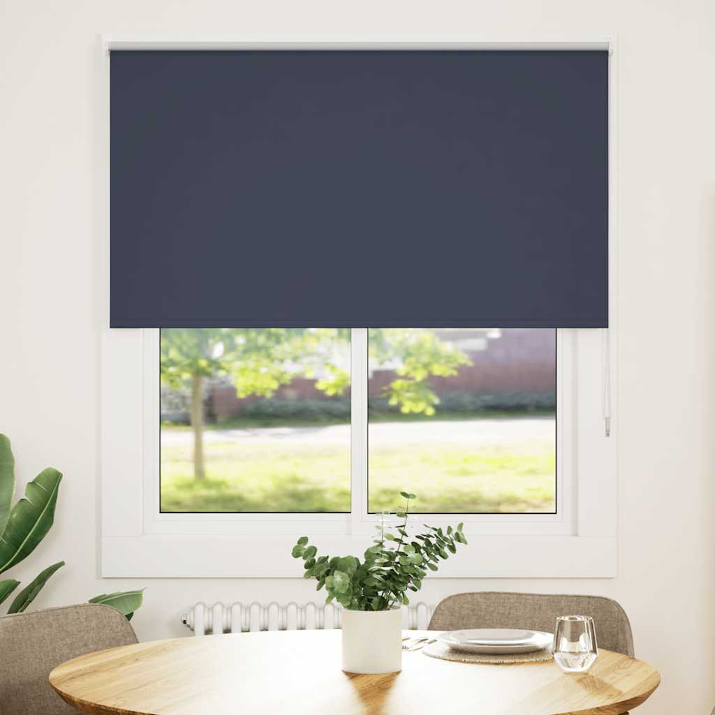 Persiana de enrolar 120x130 cm largura tecido 116,6cm poliéster