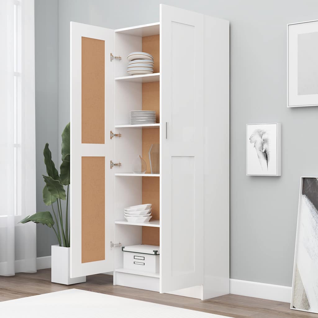 Estante 82,5x30,5x185,5 cm derivados de madeira branco